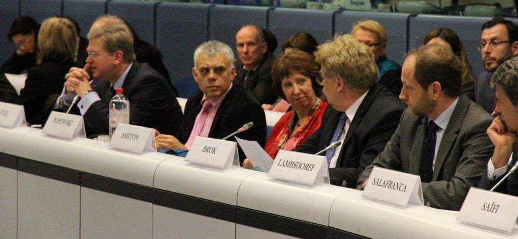 The Board of Governors Meeting of the EED was co-chaired by HR/VP Ashton and MEP Brok